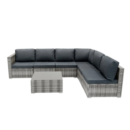 Modular 7 Piece Furniture Set - Grey
